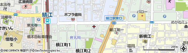 福井信用金庫鯖江営業部周辺の地図