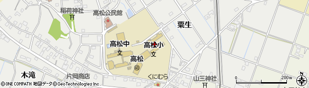 鹿嶋市立　高松幼稚園周辺の地図