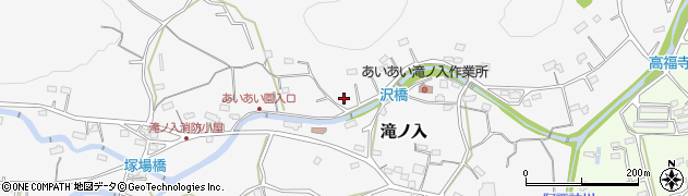 埼玉県入間郡毛呂山町滝ノ入148周辺の地図