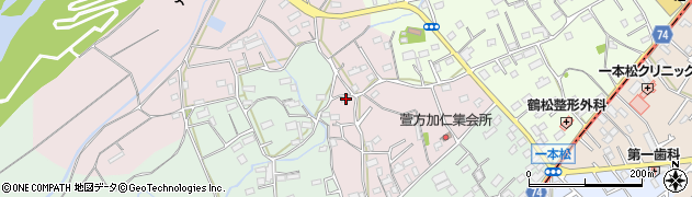 埼玉県坂戸市萱方71周辺の地図