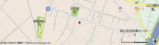 茨城県守谷市野木崎39周辺の地図
