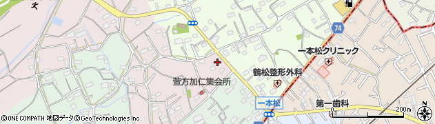 埼玉県坂戸市萱方2周辺の地図