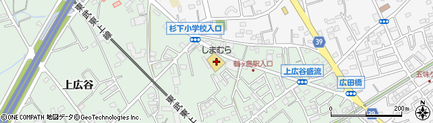 ファッションセンターしまむら鶴ヶ島店周辺の地図