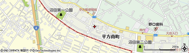 埼玉県越谷市平方南町11周辺の地図