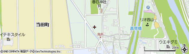 福井県鯖江市鳥井町周辺の地図