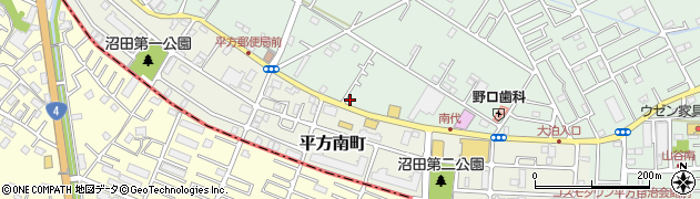 埼玉県越谷市平方1625周辺の地図