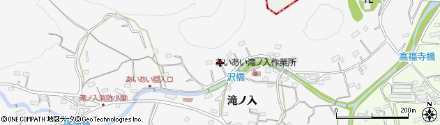 埼玉県入間郡毛呂山町滝ノ入137周辺の地図