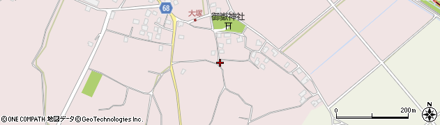 茨城県龍ケ崎市大塚町2796周辺の地図