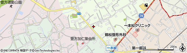 埼玉県坂戸市厚川1周辺の地図