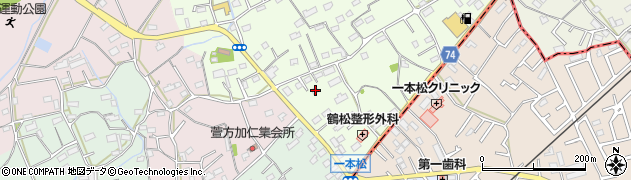埼玉県坂戸市厚川3周辺の地図