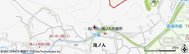 埼玉県入間郡毛呂山町滝ノ入136周辺の地図