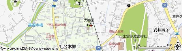 埼玉県テコンドー協会　坂戸支部周辺の地図