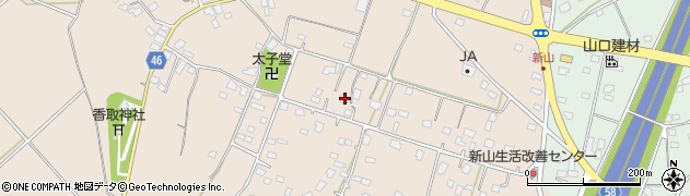 茨城県守谷市野木崎323周辺の地図