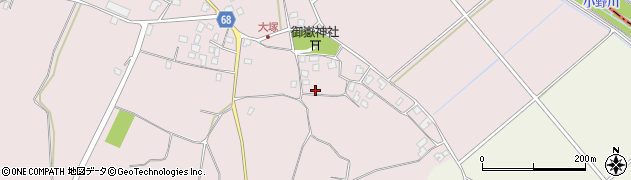 茨城県龍ケ崎市大塚町2644周辺の地図