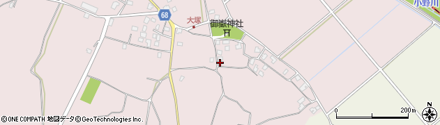 茨城県龍ケ崎市大塚町2647周辺の地図