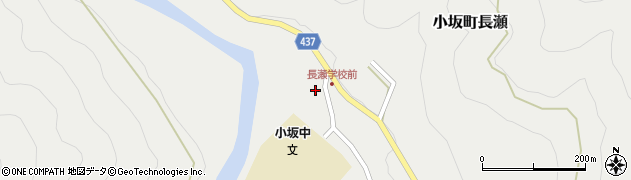 岐阜県下呂市小坂町長瀬376周辺の地図
