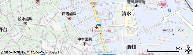 千葉興業銀行野田支店 ＡＴＭ周辺の地図