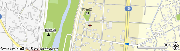 埼玉県川越市寺山617周辺の地図