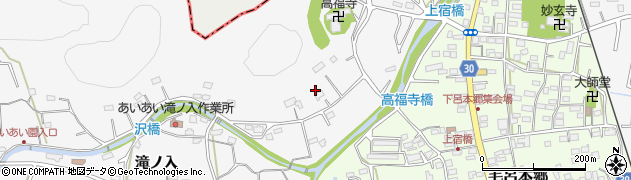 埼玉県入間郡毛呂山町滝ノ入76周辺の地図