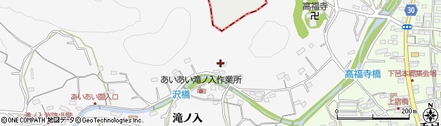 埼玉県入間郡毛呂山町滝ノ入123周辺の地図
