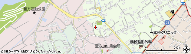 埼玉県坂戸市厚川134周辺の地図