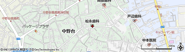 松永歯科医院周辺の地図