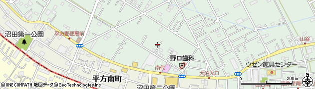 埼玉県越谷市平方1749周辺の地図