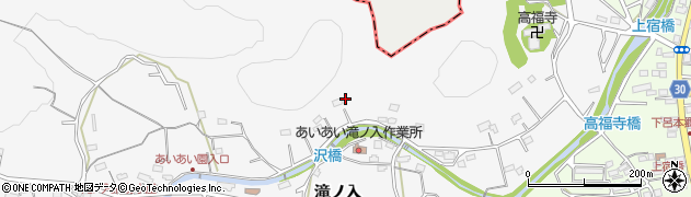 埼玉県入間郡毛呂山町滝ノ入130周辺の地図