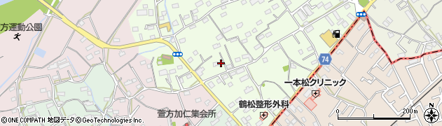 埼玉県坂戸市厚川119周辺の地図