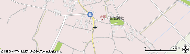 茨城県龍ケ崎市大塚町2596周辺の地図