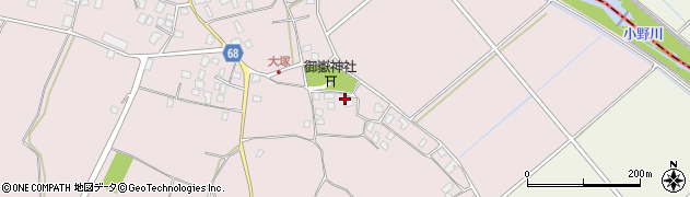 茨城県龍ケ崎市大塚町2650周辺の地図