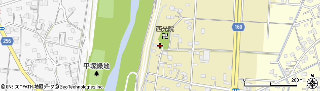 埼玉県川越市寺山633周辺の地図