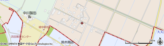 茨城県つくばみらい市城中586周辺の地図