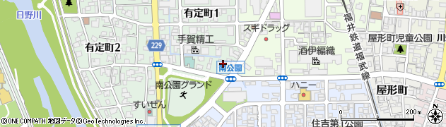 株式会社東信自動車　ホリデー車検鯖江店周辺の地図