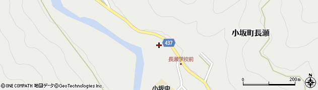岐阜県下呂市小坂町長瀬343周辺の地図