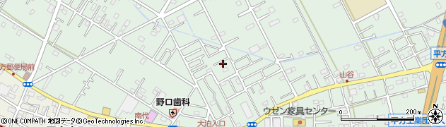 埼玉県越谷市平方1890周辺の地図