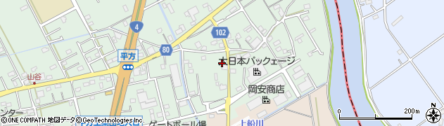 埼玉県越谷市平方1369周辺の地図
