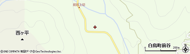 岐阜県郡上市白鳥町前谷755周辺の地図
