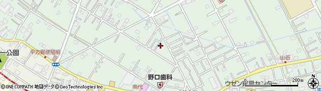 埼玉県越谷市平方2888周辺の地図