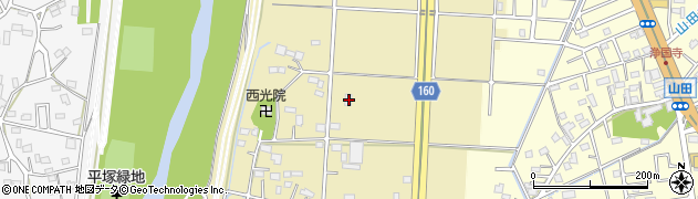 埼玉県川越市寺山789周辺の地図