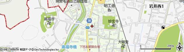 勝田表具店周辺の地図