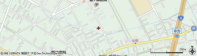 埼玉県越谷市平方1936周辺の地図