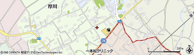埼玉県坂戸市厚川52周辺の地図