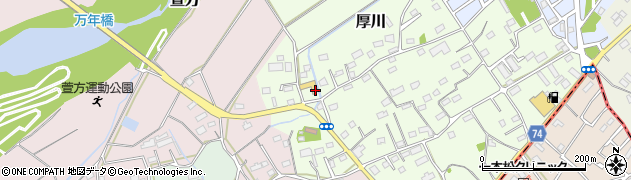 埼玉県坂戸市厚川149周辺の地図