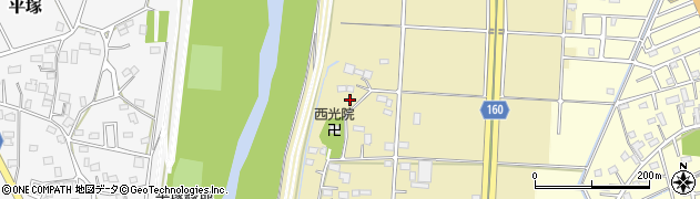 埼玉県川越市寺山636周辺の地図