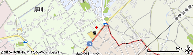 埼玉県坂戸市厚川60周辺の地図