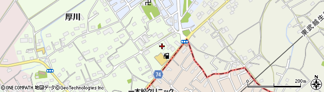 埼玉県坂戸市厚川61周辺の地図