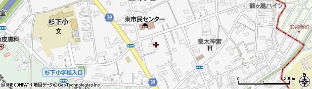埼玉県鶴ヶ島市五味ヶ谷135周辺の地図
