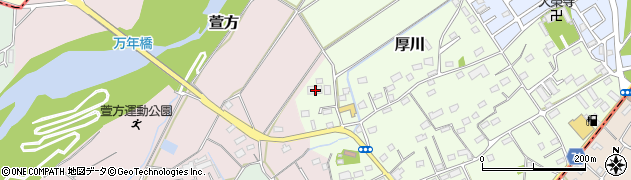 埼玉県坂戸市厚川143周辺の地図