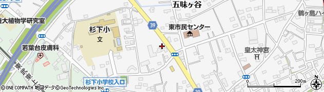 埼玉県鶴ヶ島市五味ヶ谷229周辺の地図